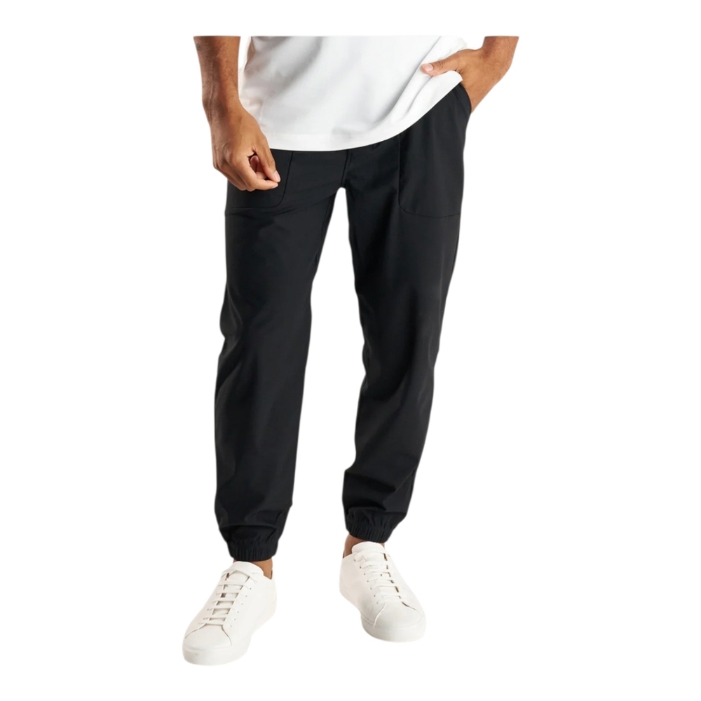 Three Nails Mens Black Tapered Athletic COV Joggers Size Small